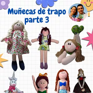 Imagen de portada para Ebook Revista digital Nº 33, Moldes para Hacer Muñecas de Trapo 3