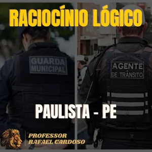 RACIOCÍNIO LÓGICO - GCM PAULISTA-PE - IGEDUC