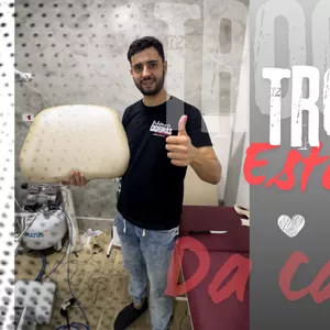 Troca do estofamento odontológico 