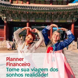 Imagem de capa para o Ebook Planner Financeiro - Torne sua viagem dos sonhos realidade!