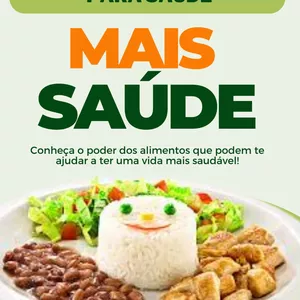 Imagem de capa para o Ebook formas de se alimentar corretamente saudável!