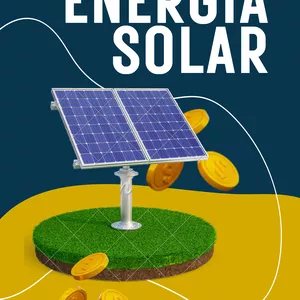 Imagem de capa para o Ebook Ganhe dinheiro instalando energia solar