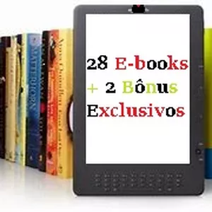 28 E-books + 2 Bônus Exclusivos