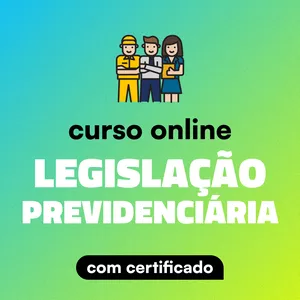 Imagem do curso Curso de Legislação Previdenciária