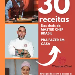 Imagem de capa para o Ebook  DE R$99,90 POR APENAS 19,90 SÓ HOJE CURSO MASTERCHEF DE GASTRONOMIA COM 50 PRATOS MOLHOS SOBREMESAS DOS RESTAURANTES MAIS CAROS DO BRASIL + BONUS 8 MOLHOS ORIENTAIS + PRATOS DE ENTRADA + SOBREMESAS DE 99,90 POR APENAS 19,90 SÓ HOJE 
