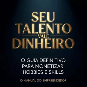 Imagem de capa para o Ebook Seu Talento Vale Dinheiro: O Guia Definitivo para Monetizar Hobbies e Skills
