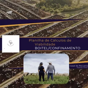 Imagem de Planilha de Calculo de Viabilidade de Confinamento / Boitel criado por Casal da Pecuária na hotmart