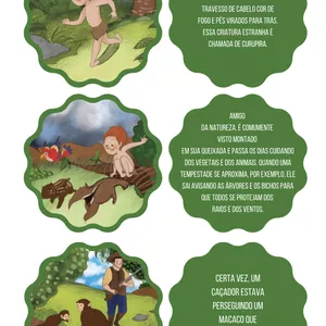 Imagem de capa para o Ebook CURUPIRA - HISTÓRIA  NA LATA