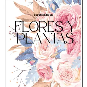 Imagen de portada para Ebook "Botánica en Colores: El Libro Definitivo para Colorear y Conocer Plantas y Flores"