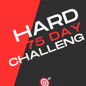 Imagem de capa para o Ebook 75 Hard Challenge - Supere seus Limites e Transforme sua Vida!