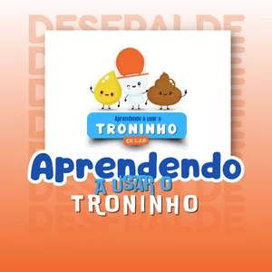Imagem de capa para o Ebook Aprendendo a usar o troninho