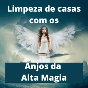 Imagem de capa para o Curso online Limpeza de casas e espaços com os Anjos da Alta Magia