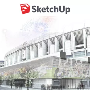 Imagen de portada para Curso online Curso SketchUp Pro. Curso de Modela en 3D con SketchUp Pro. Impartido por Arquitecto.
