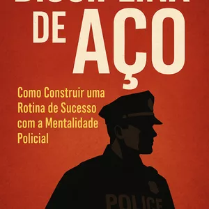 Imagem de capa para o Ebook Disciplina de Aço – Transforme Sua Vida com a Mentalidade Policial