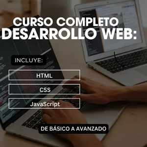 Imagen de portada para Ebook Curso Completo de Desarrollo Web: HTML, CSS y JavaScript (De Básico a Avanzado)