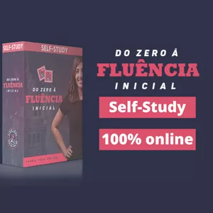 Imagem de capa para o Curso online Do ZERO à Fluência Inicial - Self Study