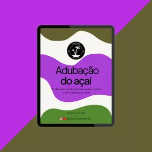 Imagem de capa para o Ebook Adubação do açaí - Como adubar um plantio de açaí