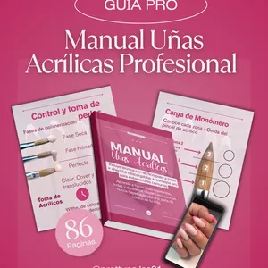 Imagen de portada para Curso online Manual Profesional de Uñas Esculpidas – Técnica Acrílico Paso a Paso