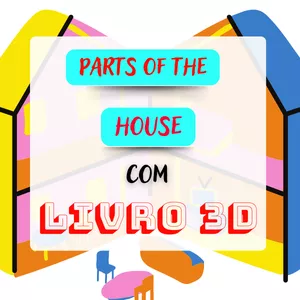 Imagem de capa para o Ebook Parts of the house - Livro 3D