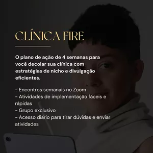 Imagem de capa para o Curso online Plano de Ação Clínica Fire