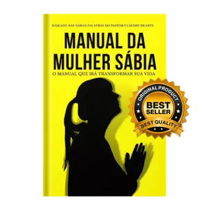 Imagem de capa para o Ebook Manual da Mulher Sábia Oficial
