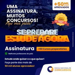 Imagem de capa para o Curso online Escola Nacional de Concursos por Assinatura