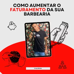 Imagem de capa para o Ebook Como aumentar o faturamento da sua barbearia.