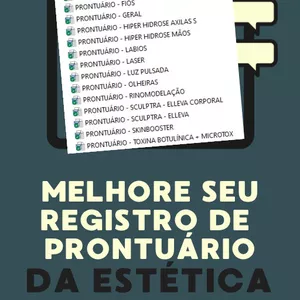 Imagem de capa para o Ebook PRONTUÁRIOS DE ESTÉTICA