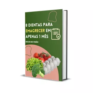 Imagem de capa para o Ebook 8 DIETAS FÁCEIS E PRÁTICAS PARA EMAGRECER RÁPIDO E SAUDÁVEL 