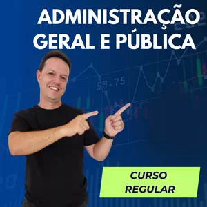 Imagem de capa para o Curso online Administração Geral e Pública para Concursos - Curso Regular