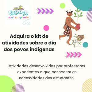 Imagem de capa para o Ebook KIT DE ATIVIDADE PARA O DIA DOS POVOS INDÍGENAS