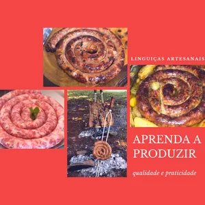 Imagem de capa para o Ebook Linguiça artesanal 