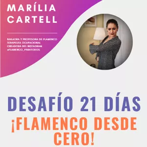 Imagem principal do produto Desafío 21 Días Flamenco Desde Cero