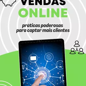 Imagem de capa para o Ebook Guia de vendas online