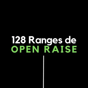 Imagem de capa para o Ebook 128 Ranges de Open Raise Pré-Flop