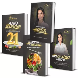 Imagem de capa para o Ebook Programa de emagrecimento completo - Revolução Cetogênica