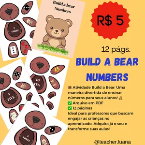 Cover image for Ebook Build a bear Numbers 