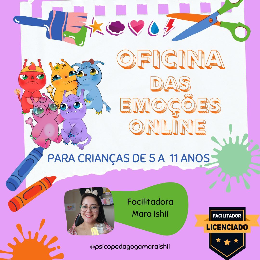 Imagem do curso Oficina das Emoções Online 