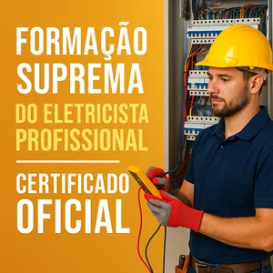 Imagem do curso Formação Suprema do Eletricista Profissional – Certificado Oficial 