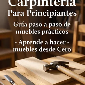Imagen de portada para Ebook Carpintería Para Principiantes - Guía Paso a Paso de Muebles Prácticos