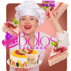 Imagem do curso Curso de Bolos Caseiros em Vídeo: A Arte dos Sabores!