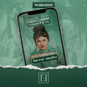 Imagem de capa para o Curso online Workshop: Máquina de Vender Cosméticos 