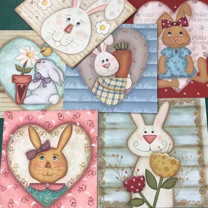 Imagem de capa para o Curso online 6+1 Decoupages Páscoa 2019 Para Imprimir Combo Duna Atelier
