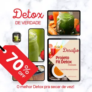 Imagem de capa para o Ebook Desafio Fit Detox 7 Dias 
