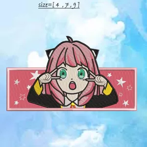 Cover image for Online course Premium Anime Embroidery Design, Anime Inspired Machine Embroidery Design, Digital Anime Embroidery File, Instant Download
