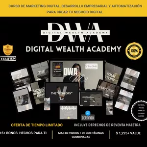 Imagen de portada para Ebook The Digital Wealth Academy DWA, MRR