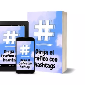 Imagen de portada para Ebook Dirija el tráfico con hashtags