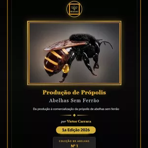 Imagem de capa para o Curso online PRODUÇÃO DE PRÓPOLIS ABELHAS SEM FERRÃO