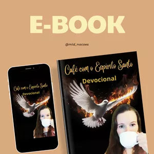 Imagem de capa para o Ebook Devocional Café com o Espírito Santo