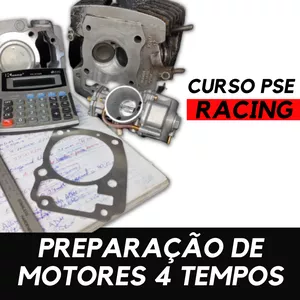 Imagem de capa para o Curso online PSE RACING - PREPARAÇÃO DE MOTORES 4 TEMPOS 